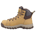 Honey - Side - Caterpillar Mens Threshold Rebound Grain Leather Composite Toecap Safety Boots