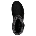 Black - Lifestyle - Skechers Womens-Ladies Easy Going Cozy Weather Ankle Boots