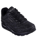 Black - Front - Skechers Womens-Ladies Uno Kat-Neato Trainers