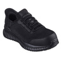 Black - Front - Skechers Mens Tilido Fletchit Composite Toecap Safety Trainers