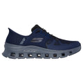 Navy-Charcoal - Side - Skechers Mens Pro Glide-Step Trainers