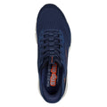 Navy-Orange - Lifestyle - Skechers Mens Ventura Vanderway Skech-Air Trainers