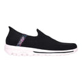 Black - Side - Skechers Womens-Ladies Go Walk Travel Tahiti Trainers