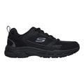 Black - Side - Skechers Mens Oak Canyon Verketta Leather Trainers