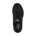 Black - Lifestyle - Skechers Mens Oak Canyon Verketta Leather Trainers