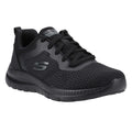 Black - Front - Skechers Womens-Ladies Bountiful Quick Path Plain Trainers