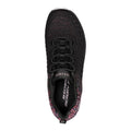 Black-Pink - Lifestyle - Skechers Womens-Ladies Virtue Trainers