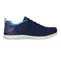 Navy-Blue - Side - Skechers Womens-Ladies Virtue Trainers