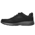 Black - Back - Skechers Mens Dynamight 2.0 Action Leather Memory Foam Lace Up Trainers