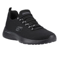 Black - Front - Skechers Mens Dynamight Trainers