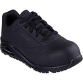 Black - Front - Skechers Mens Uno SR- Doltin Safety Trainers