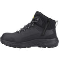 Black - Side - Amblers Mens Calderdale Safety Boots