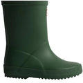 Hunter Green - Side - Hunter Childrens-Kids First Classic Matte Wellington Boots