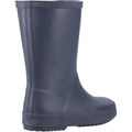 Navy - Back - Hunter Childrens-Kids First Classic Matte Wellington Boots