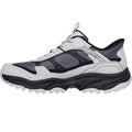 Grey-Black - Lifestyle - Skechers Mens Viking AT Suede Hiking Shoes