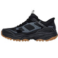 Black - Lifestyle - Skechers Mens Viking AT Suede Hiking Shoes