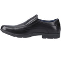 Black - Pack Shot - POD Childrens-Kids Dundee Leather Shoes