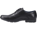 Black - Pack Shot - POD Boys Angus Leather Oxford Shoes