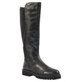 Black - Front - POD Womens-Ladies Hannah Leather Boots