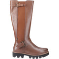 Tan - Lifestyle - POD Womens-Ladies Aleena Leather Tall Boots