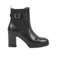 Black - Side - POD Womens-Ladies Nala Leather Boots