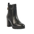 Black - Front - POD Womens-Ladies Nala Leather Boots