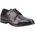 Chestnut - Front - POD Mens Ralph Leather Oxford Shoes