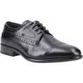 Black - Front - POD Mens Ralph Leather Oxford Shoes