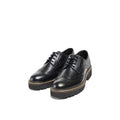 Black - Back - POD Mens Kortney Leather Brogues