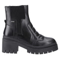 Black - Lifestyle - POD Womens-Ladies Lillian Leather Heeled Ankle Boots