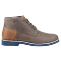 Grey - Lifestyle - POD Mens Aries Oiled Leather Chukka Boots