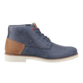 Navy - Lifestyle - POD Mens Aries Oiled Leather Chukka Boots