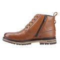 Brown - Side - POD Mens Eros Leather Boots