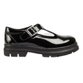 Black - Lifestyle - POD Girls Emilie Leather School Shoes