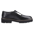 Black - Lifestyle - POD Womens-Ladies Kylee Lace Up Leather T-Bar Shoes