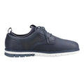 Navy - Lifestyle - POD Mens Murphy Italian Leather Trainers