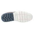 Grey - Pack Shot - POD Mens Murphy Italian Leather Trainers