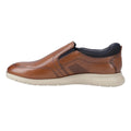 Cognac - Side - POD Mens Holden Italian Leather Loafers