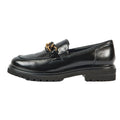 Black - Side - POD Womens-Ladies Tate Loafers