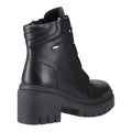 Black - Back - POD Womens-Ladies Winona Leather Heeled Boots