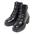 Black - Close up - POD Womens-Ladies Winona Leather Heeled Boots