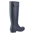 Navy - Back - Hunter Womens-Ladies Tall Wellington Boots