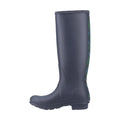 Navy - Side - Hunter Womens-Ladies Tall Wellington Boots