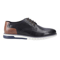 Navy - Lifestyle - POD Mens Cillian Oiled Leather Shoes