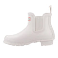 White - Side - Hunter Womens-Ladies Original Chelsea Boots