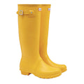 Yellow - Front - Hunter Womens-Ladies Original Tall Wellington Boots