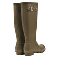 Olive Leaf - Back - Hunter Womens-Ladies Original Tall Wellington Boots