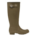 Olive Leaf - Side - Hunter Womens-Ladies Original Tall Wellington Boots