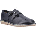 Navy - Front - POD Womens-Ladies Marley T-Bar Shoes