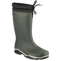 GREEN - Back - Dunlop Blizzard Unisex Mens-Womens Winter Wellington Boots